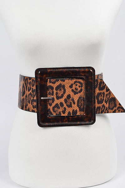 Curvy Leopard Iconic Belt – EdgyChic Boutique, LLC