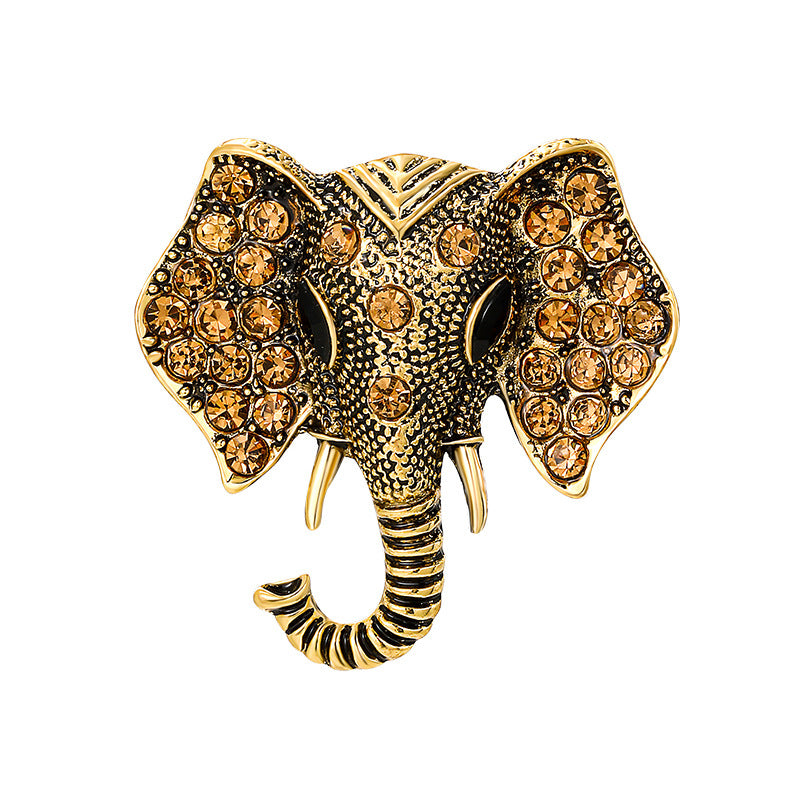 Elephant Head Broach