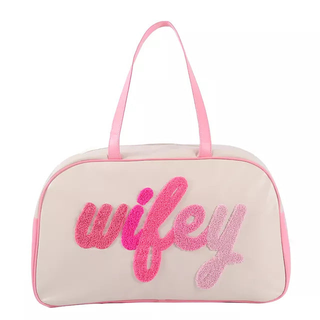 Pink Wifey Duffle Bag