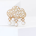 White Cloud Brooch