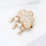 White Cloud Brooch