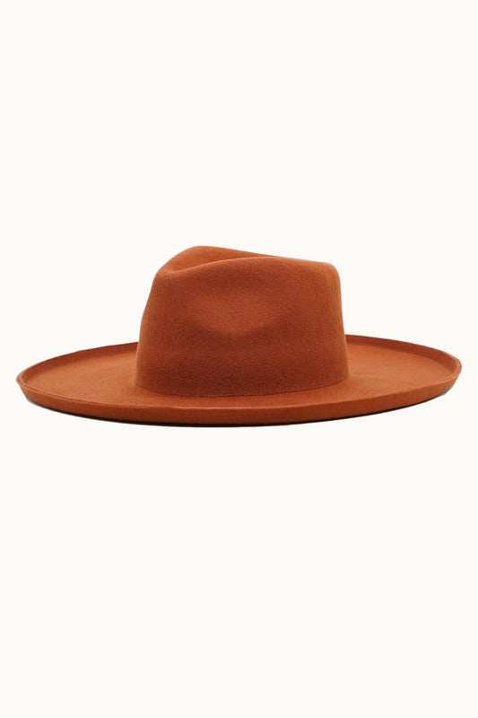 Rust Lenny Brim Hat