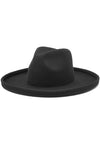 Black Owen Hat Brim