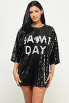 Sequin Game Day Jersey/Dress