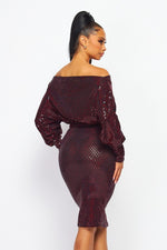 Trence Sequin Dress