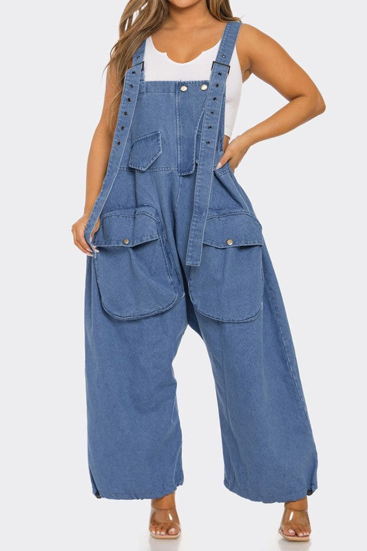Cargo Overall Jumpsuit*