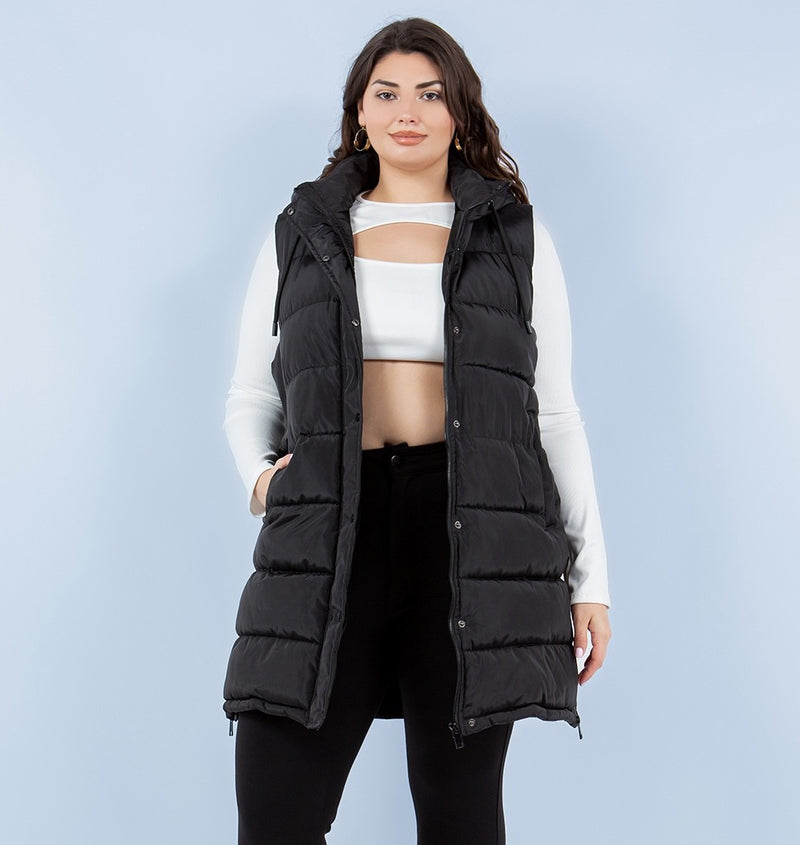 Long Puffer Vest – EdgyChic Boutique, LLC