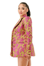 Jacquard Blazer