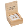 Treasure Box Earrings - Best Teacher Ever