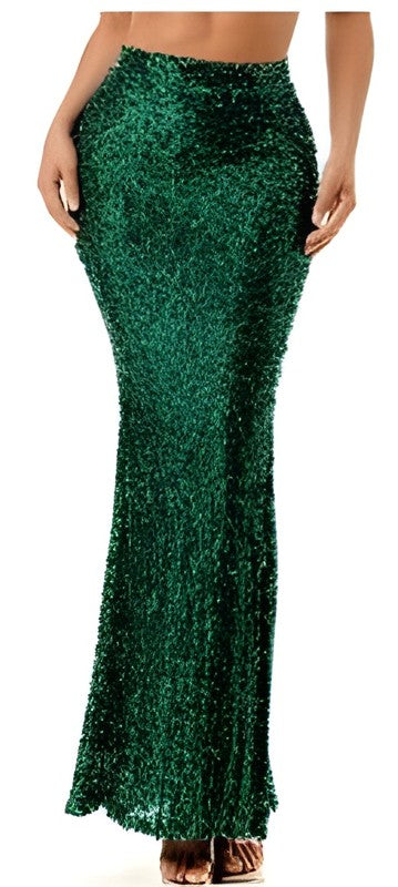 Curvy/Plus SEQUIN MERMAID SKIRT