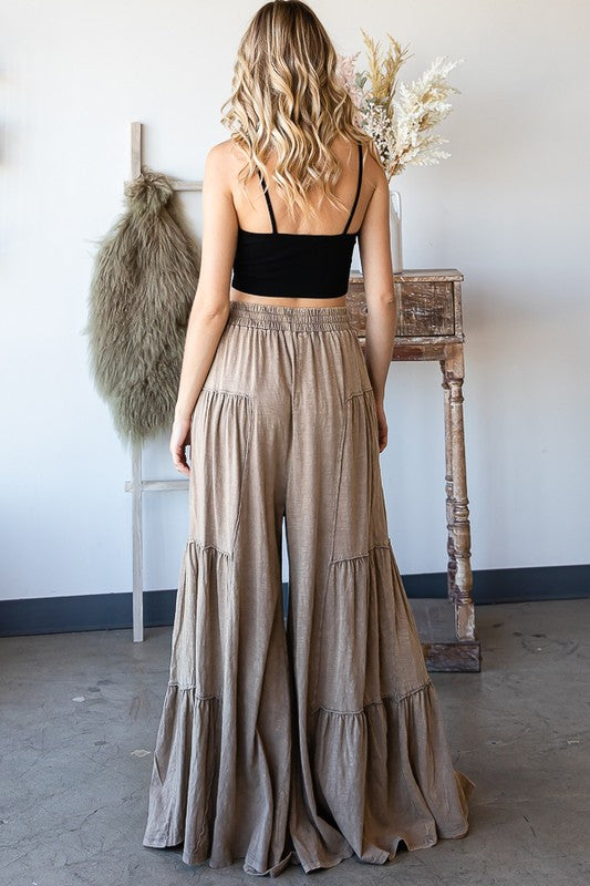 Boho Tiered Pants