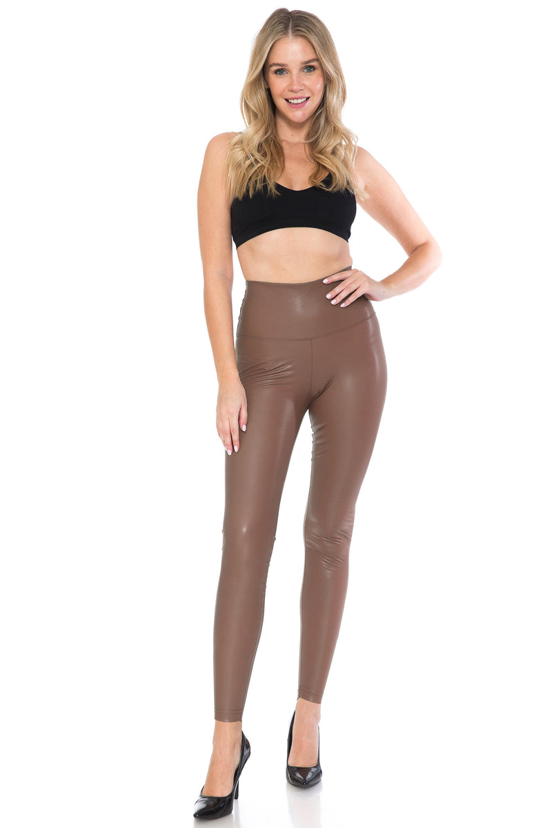 Faux Leather Leggings