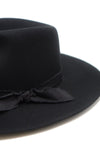 Black Kaia Brim Hat