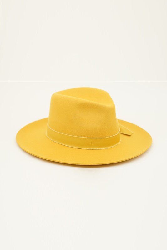 Mustard Kaia Brim Hat