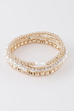 Pearl & Jewel Bracelets