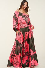 Fall Breeze Maxi Skirt Set