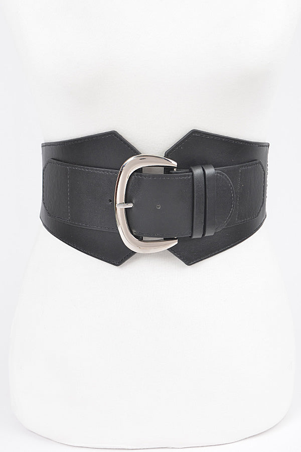 Plus Size Corset Belt Plus Size Faux Leather Corset Waist Stretch
