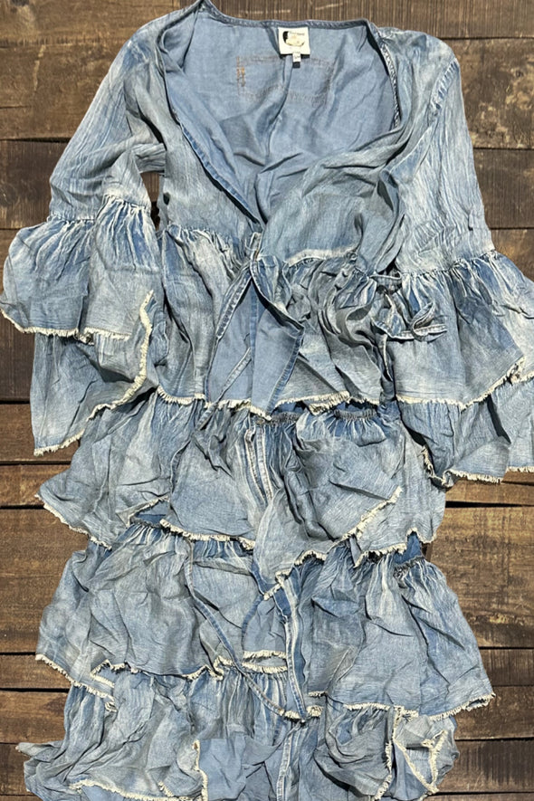 Chambray Skies Duster OR Dress