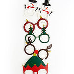 Festive Christmas Face Glasses