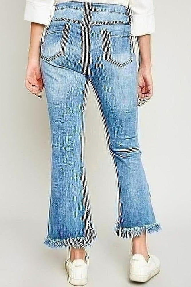 Flirty Frayed Jeans