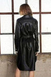 Diana Faux Leather Dress