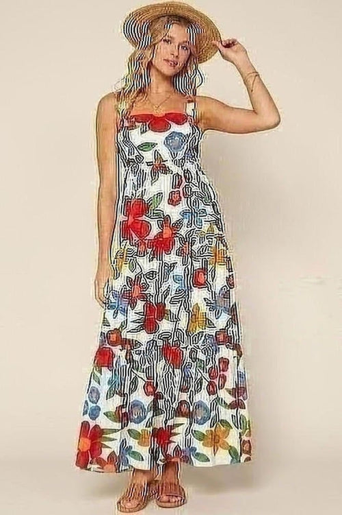 Rosa Floral Maxi Dress
