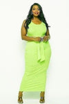 Curvy Starburst Maxi Dress