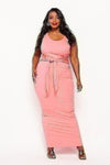 Curvy Starburst Maxi Dress