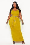 Curvy Starburst Maxi Dress