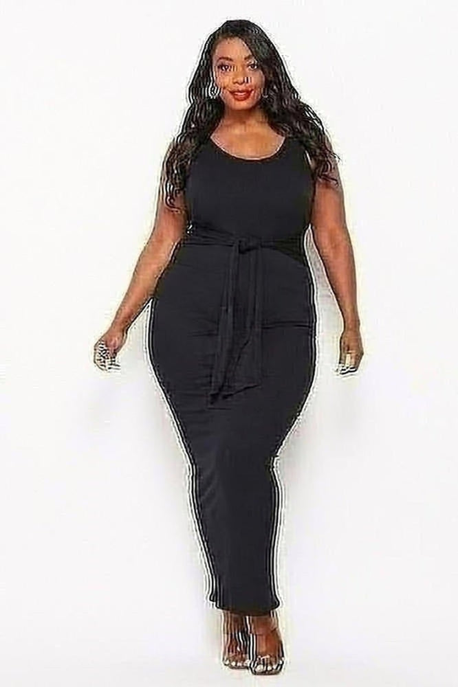 Curvy Starburst Maxi Dress