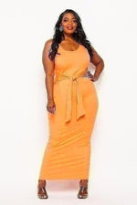 Curvy Starburst Maxi Dress