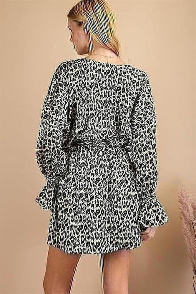 Curvy Cheetah Mini Dress