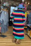 Technicolor Dream Shirt Dress