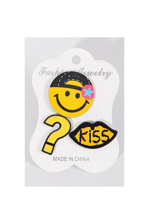 Kiss Pin Set