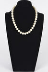 Simple Pearl Bead Necklace