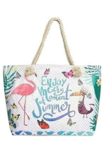 Summer Tropical Ladies Tote Bag