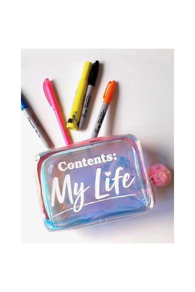 Contents: My Life Cosmetic Bag