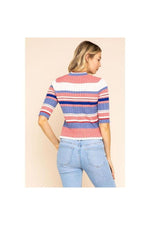 Macy Mock Neck Sweater Top