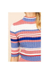 Macy Mock Neck Sweater Top