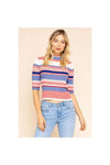 Macy Mock Neck Sweater Top