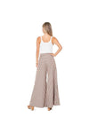 Plaid Wide Leg Pant