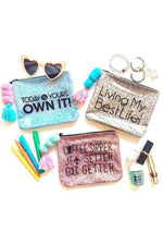 Sparkle Inspiration Cosmetic Bag